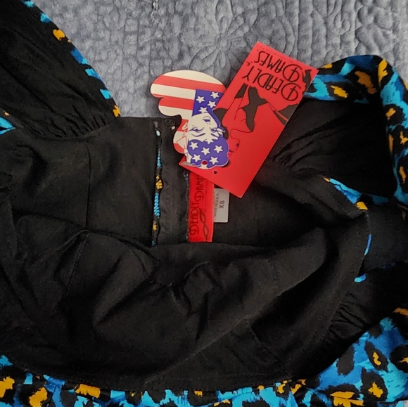 Deadly Dames Poison Ivy dress XS - Picture 6 of 6